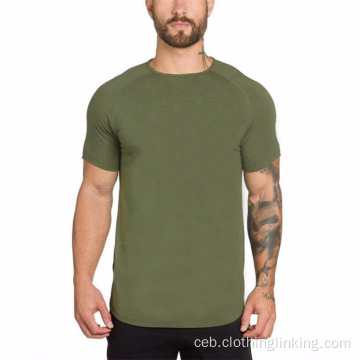 Mga Mens Casual Short Sleeve nga T-Shirt